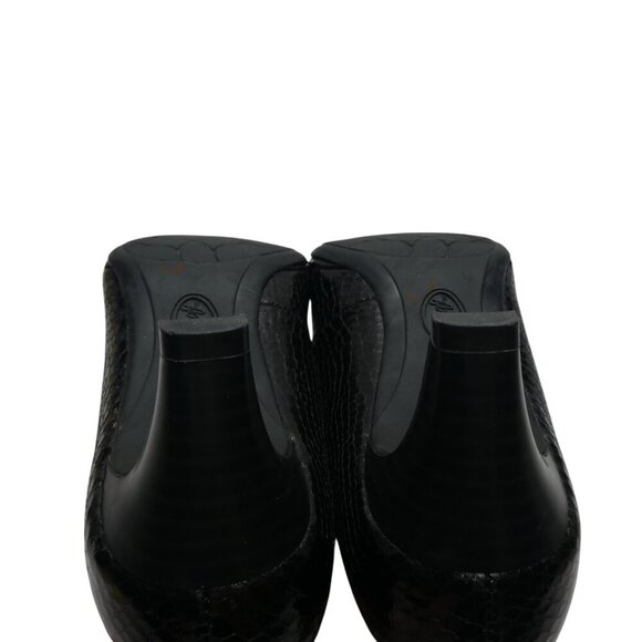 Eurosoft by Sofft Trichelle Black Snakeskin Print Pumps Heels Womens 9 - Picture 11 of 13